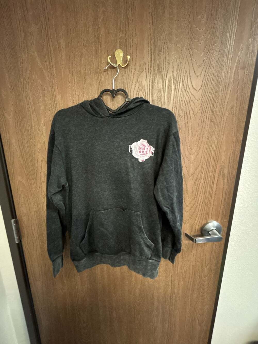 No Boundaries Women's Acid Washed Pullover Hoodie